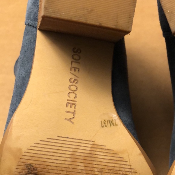 Sole Society suede leather cute ankle boots - Picture 5 of 15